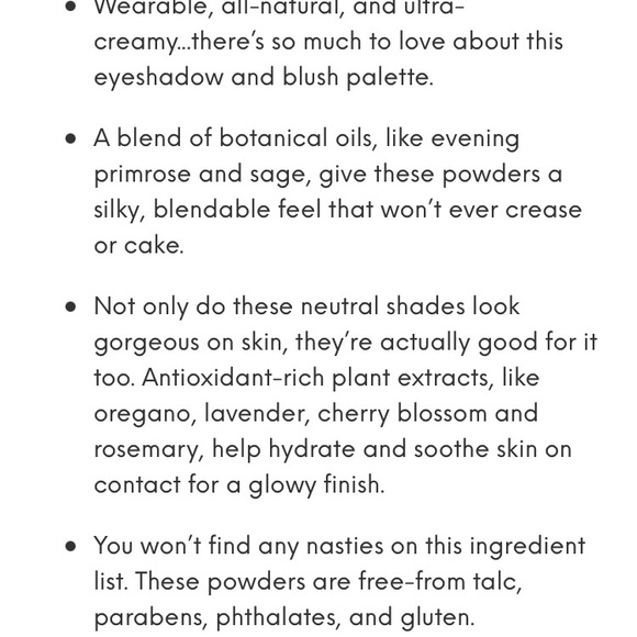 Seraphine Botanicals Vegan eye & blush palette. - Picture 3 of 4